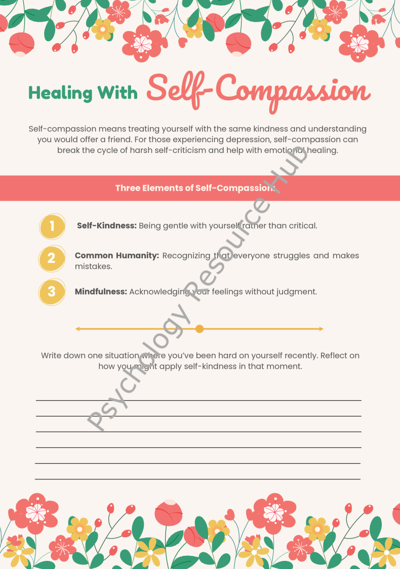 Healing with Self-Compassion Workbook