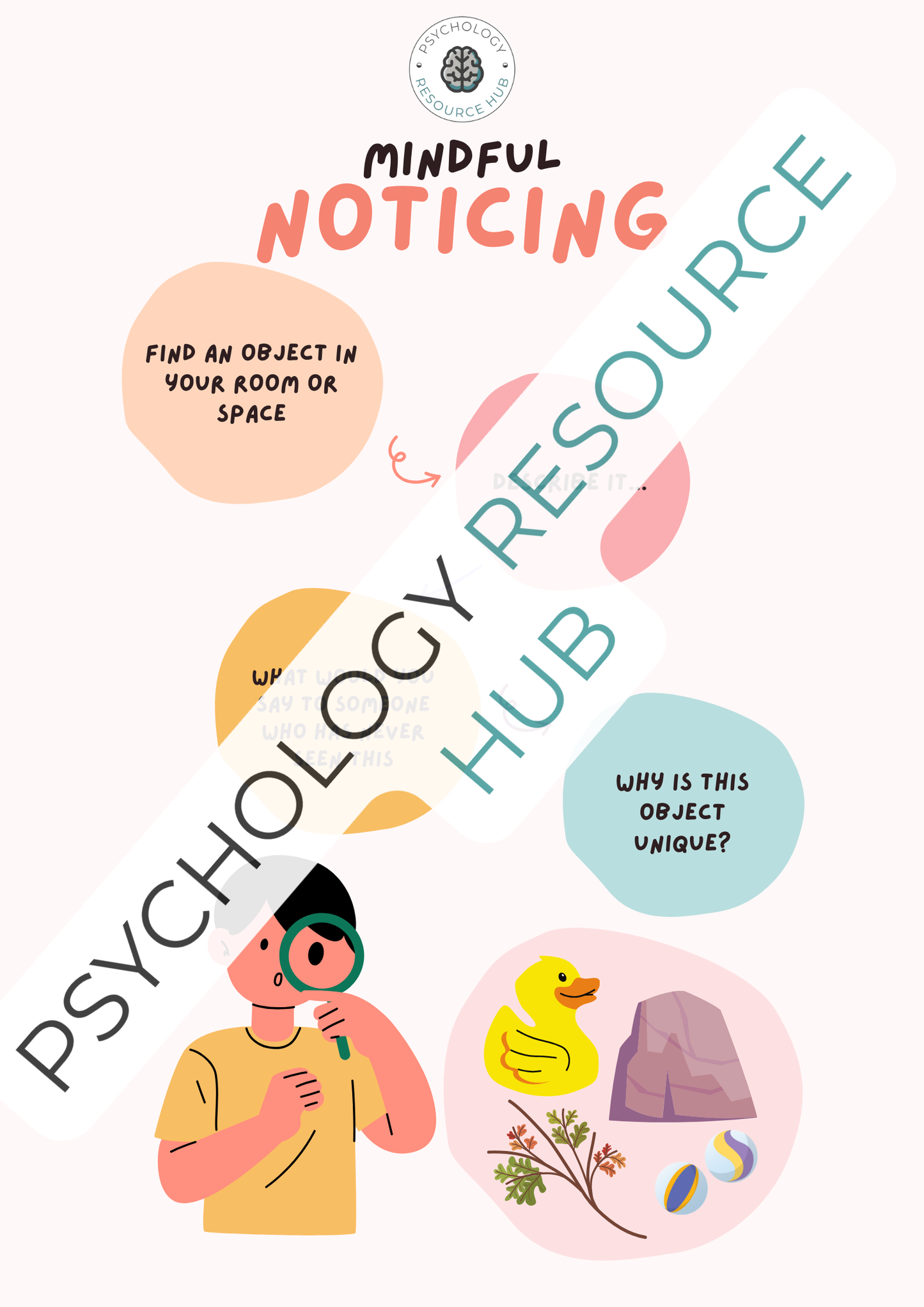 Mindful Noticing Activity for Children