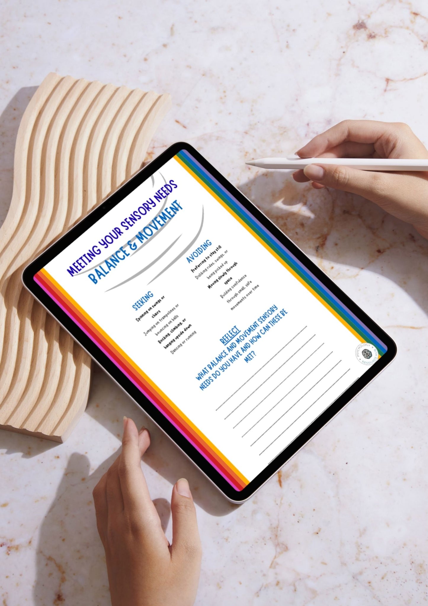 Meeting Sensory Needs - Workbook