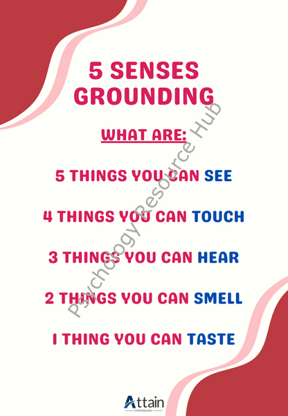 Children's Grounding Poster