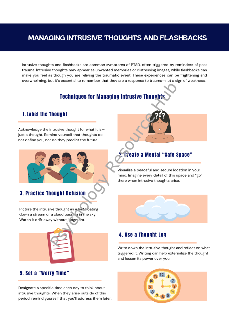 Managing Intrusive Thoughts and Flashbacks