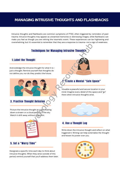 Managing Intrusive Thoughts and Flashbacks