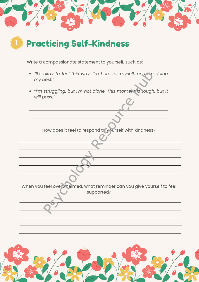 Healing with Self-Compassion Workbook